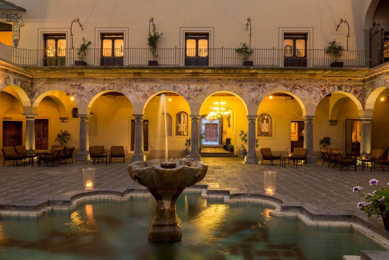 Quinta Real Puebla Hotel ภายนอก รูปภาพ The interior of the hotel