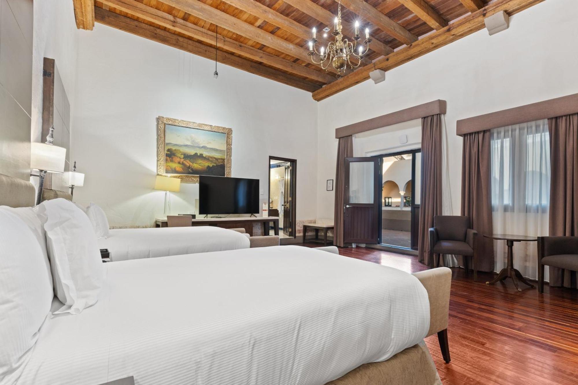 Quinta Real Puebla Hotel ภายนอก รูปภาพ A room at the hotel