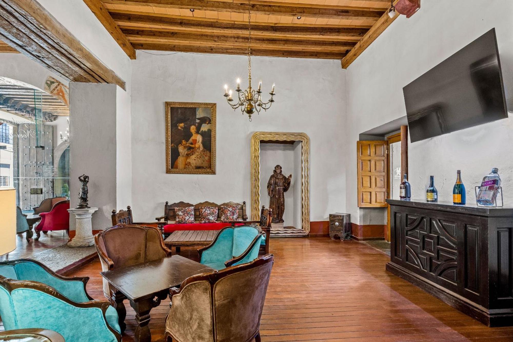 Quinta Real Puebla Hotel ภายนอก รูปภาพ Interior of the house