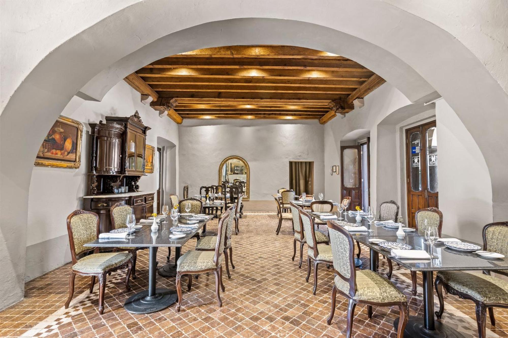 Quinta Real Puebla Hotel ภายนอก รูปภาพ Restaurant