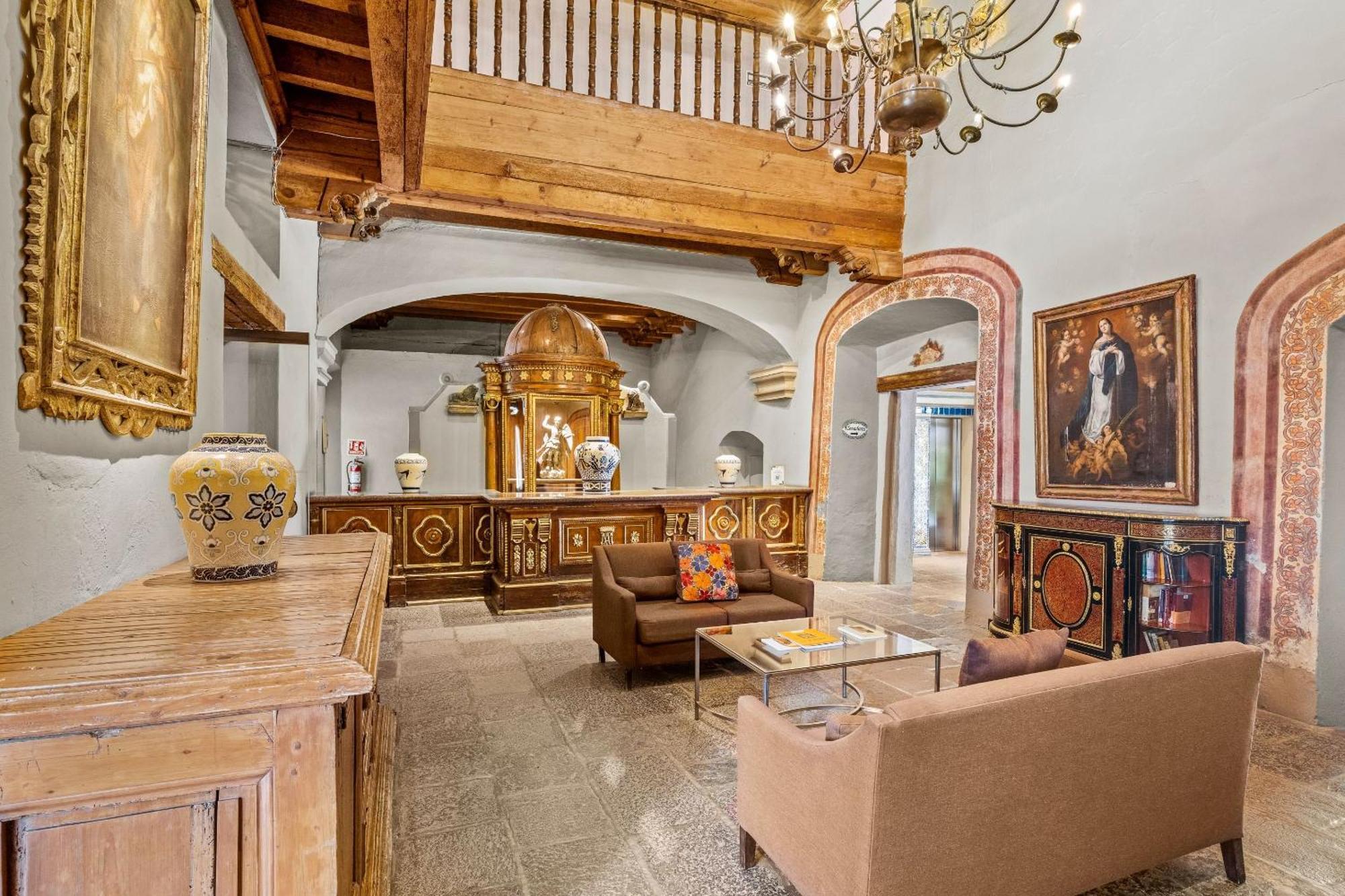 Quinta Real Puebla Hotel ภายนอก รูปภาพ The lobby of the hotel